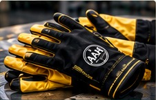 Protective radiation safety gloves